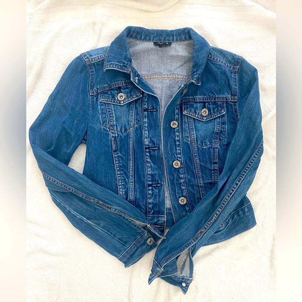 5. a.n.a denim blue jacket